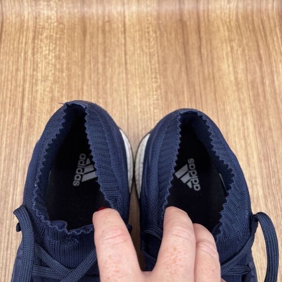 Adidas Crazy Explosive 2017 Sneakers Men 14 Basketball Low Knit Boost Shoes Navy - Picture 7 of 8